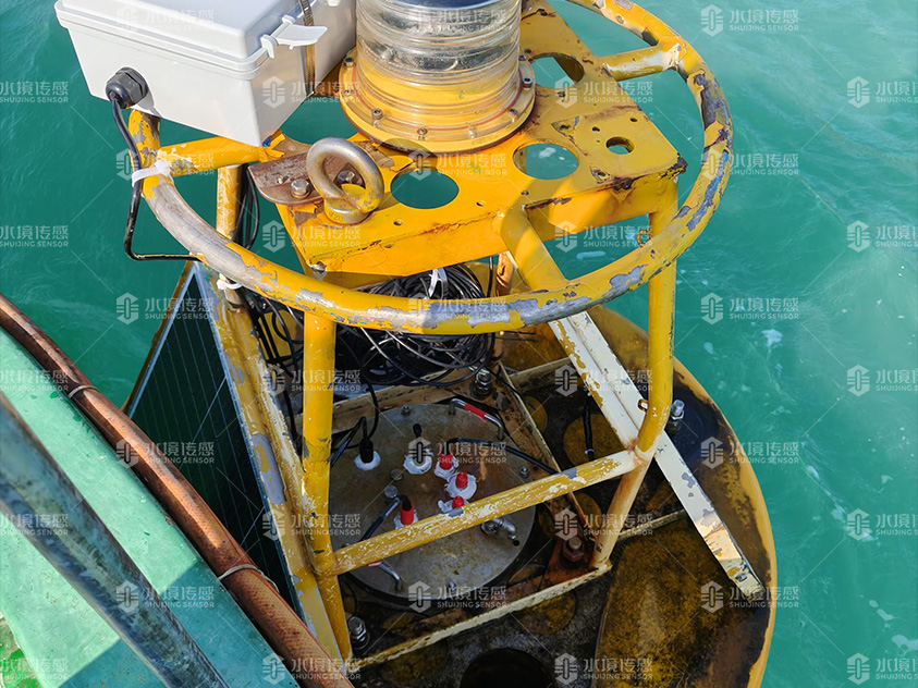 水境传感  海南某地海洋浮标监测站安装成功