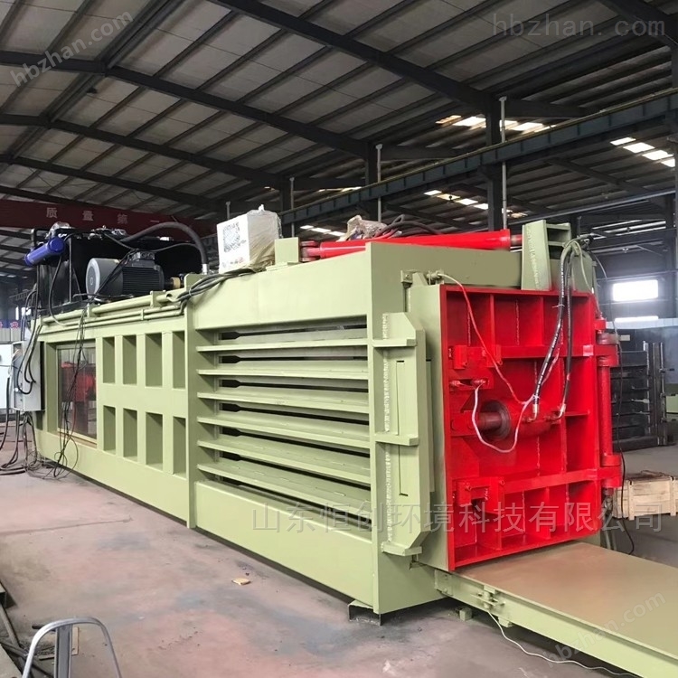 垃圾廢紙打包機操作流程