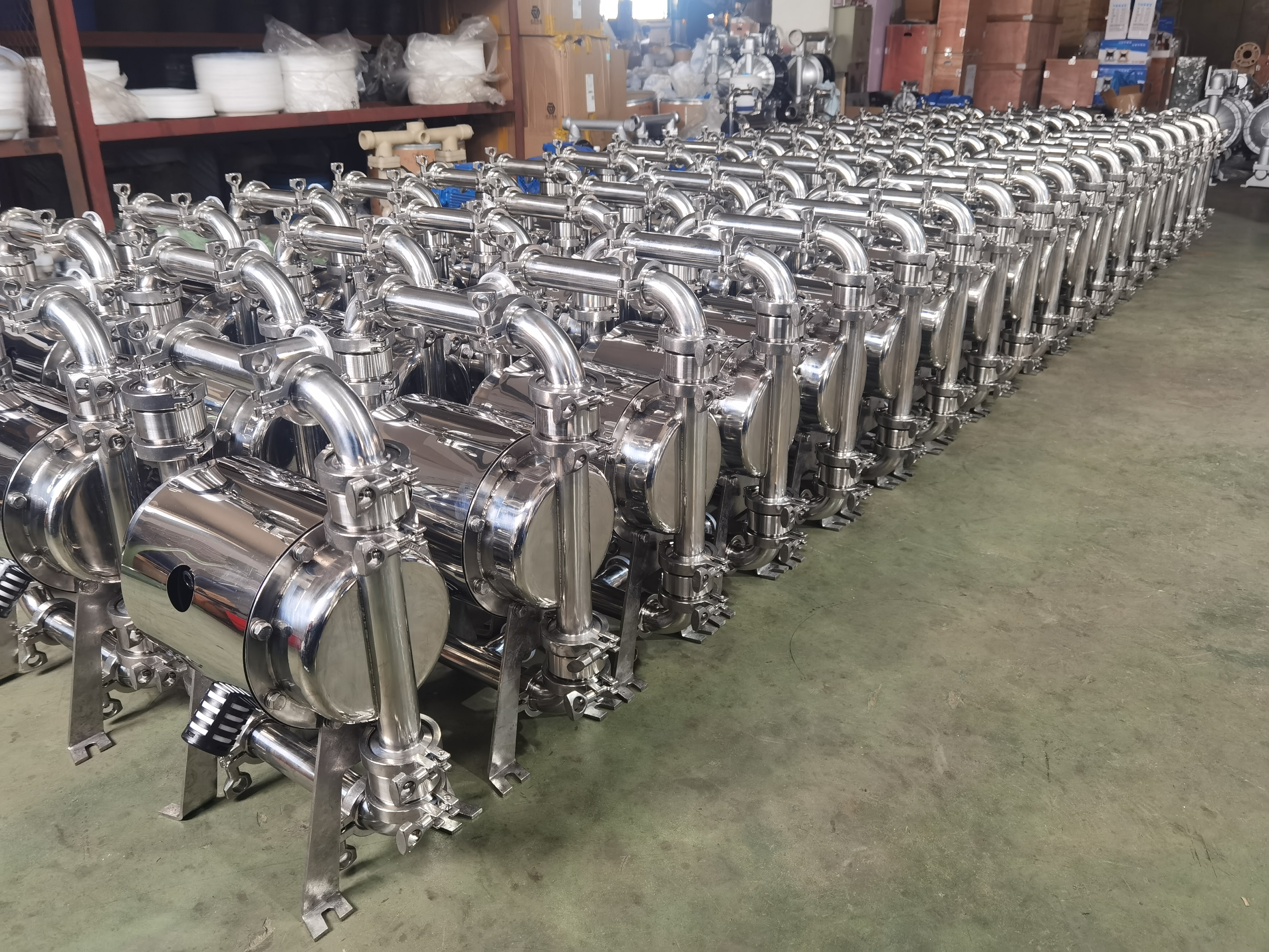 QBY-W衛生級氣動隔膜泵產品特點