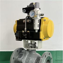 氣動調(diào)節(jié)帶手輪球閥Q641F-16C DN100