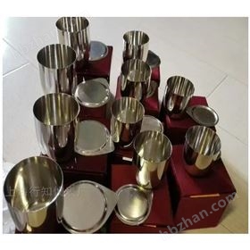 25ML铂金坩埚带盖25克