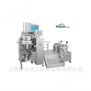 SXL-500L食品真空均質(zhì)乳化機(jī) 液壓升降乳化設(shè)備