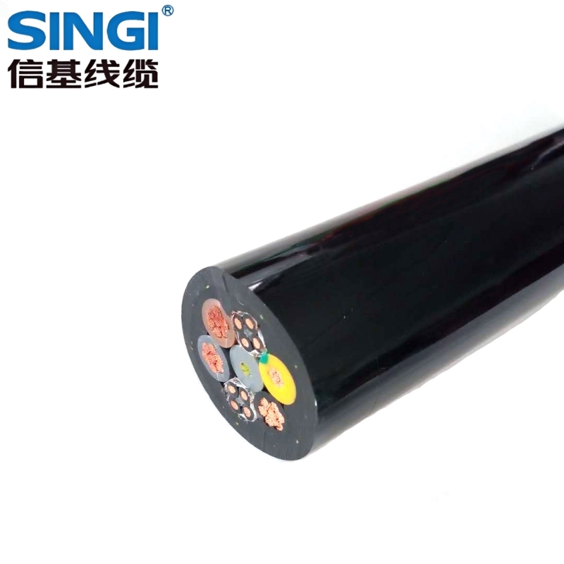 TPE 拖链电缆 TRVV-T 8×0.75 在机器人关节运动中的耐疲劳性验证