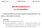 國(guó)中水務(wù)：預(yù)計(jì)2025年上半年凈利潤(rùn)虧損1600萬(wàn)元-1900萬(wàn)元