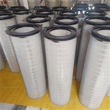 工业三耳快拆除尘滤芯可覆膜阻燃旋转式滤筒