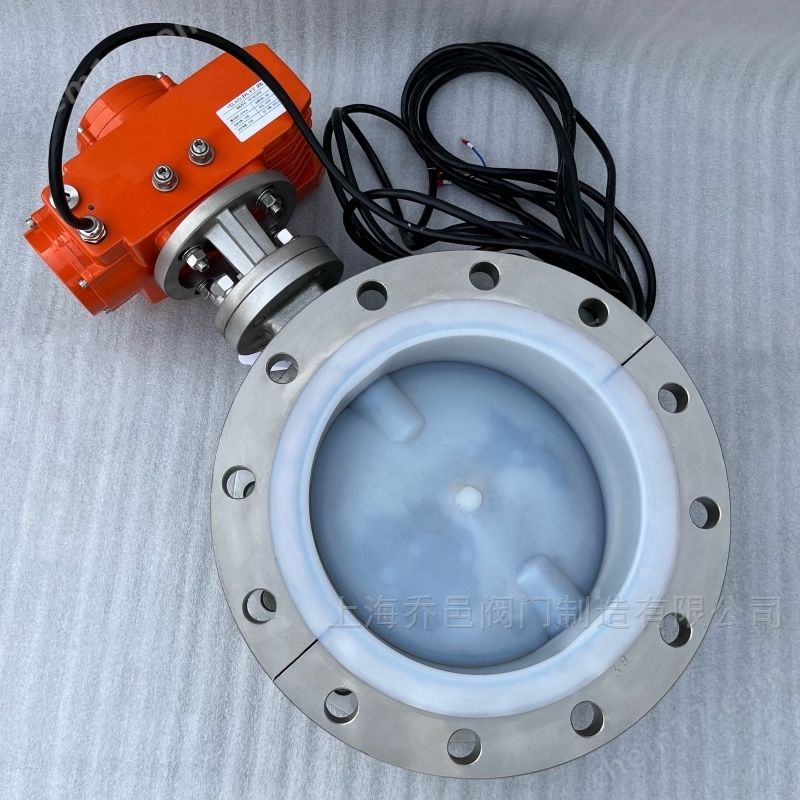 智能一体化电动不锈钢衬氟蝶阀