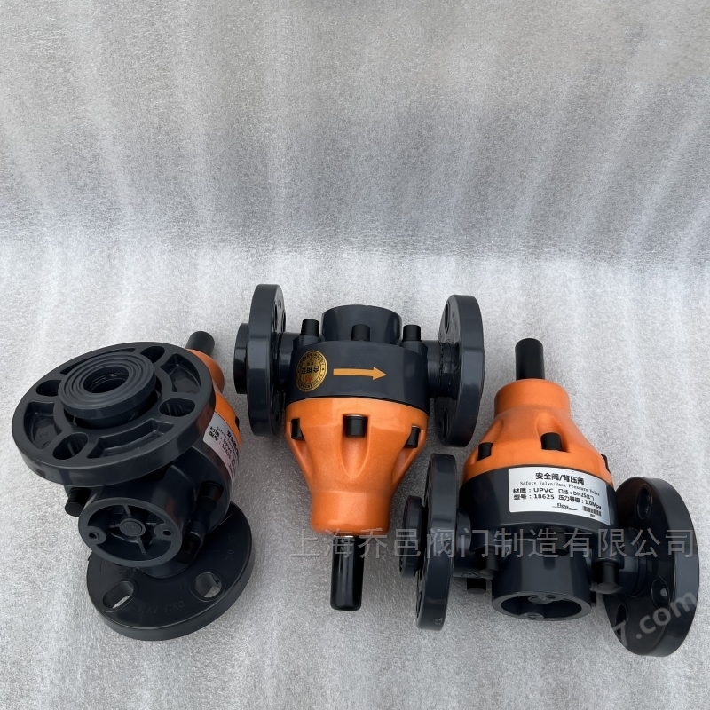 18625-F法兰安全阀/背压阀 PPH法兰安全阀/背压阀18615-F