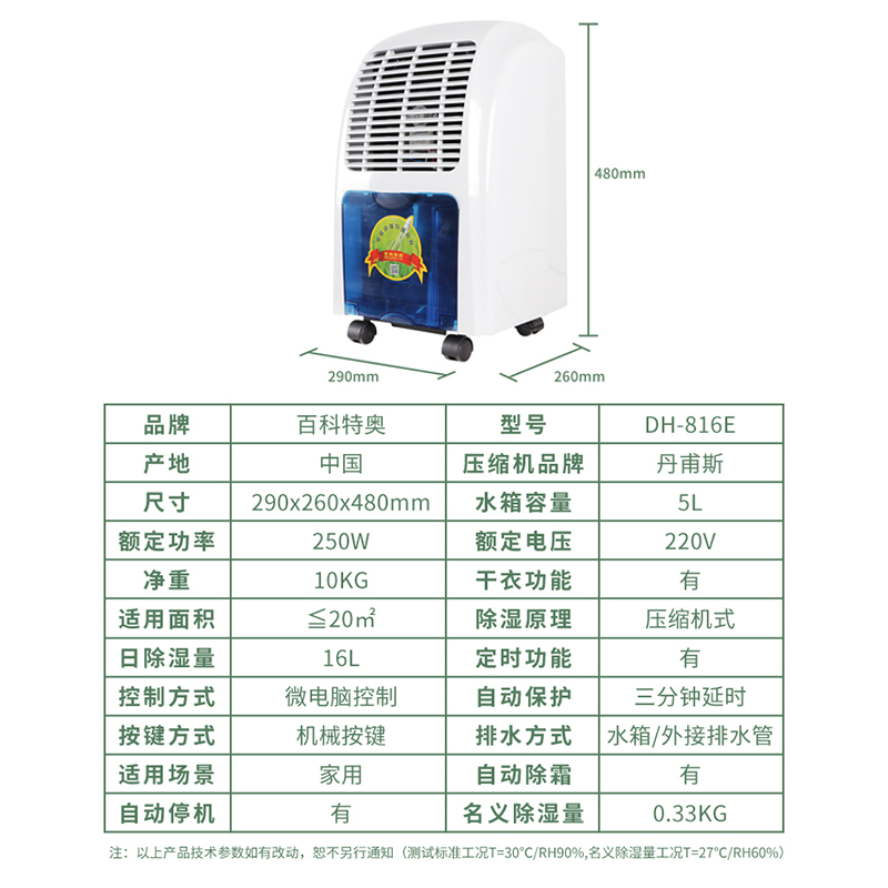 家用除湿机选购指南：20%的人忽略这几点