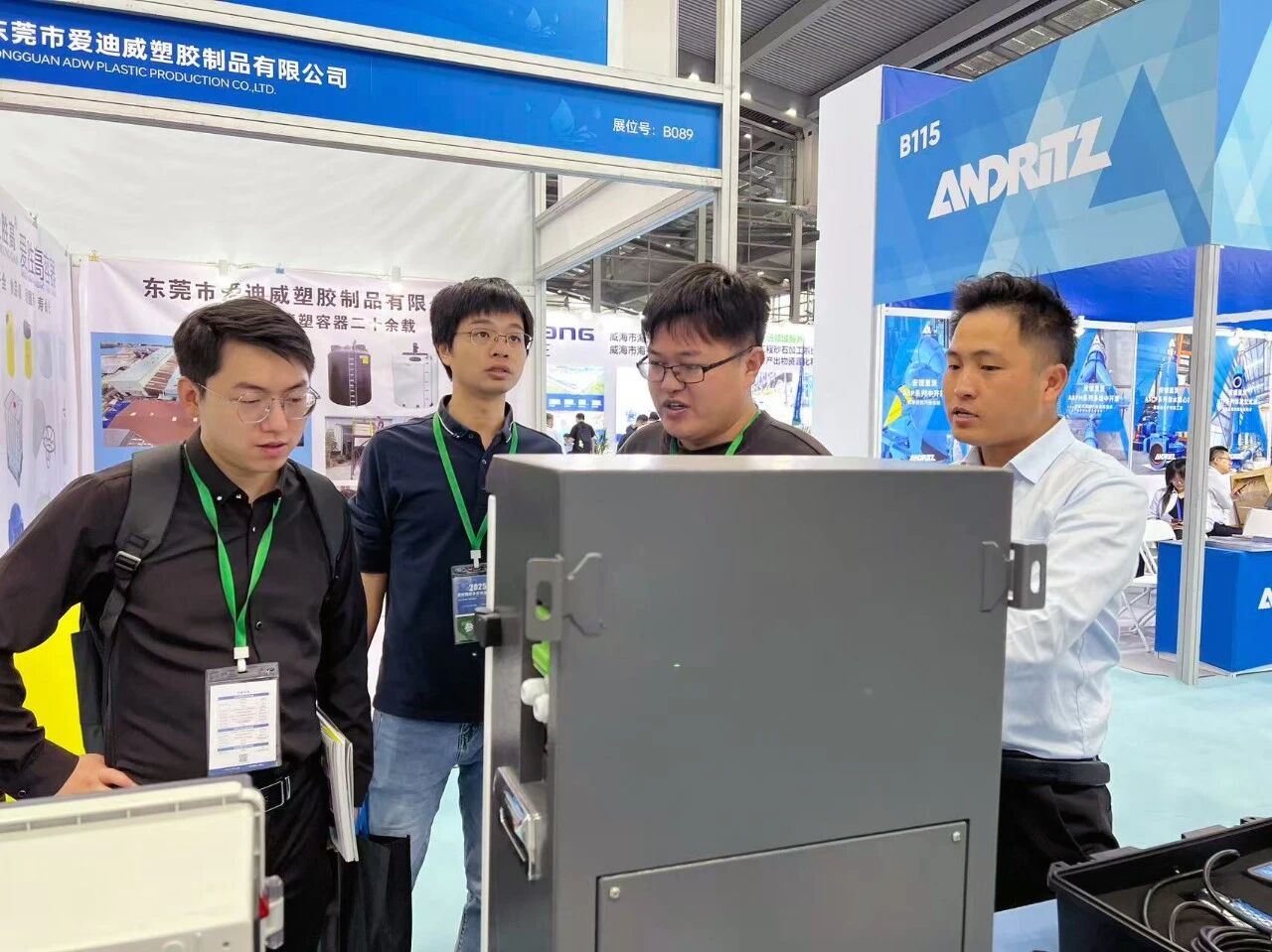 淳业科技亮相深圳水务展,智能水质监测产品成展区亮点