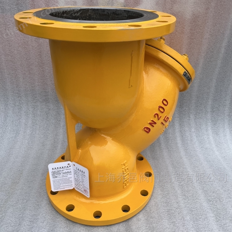 天然气Y型过滤器 Y型燃气过滤器RGL41H天然气Y型过滤器是燃气输配系统的重要设备