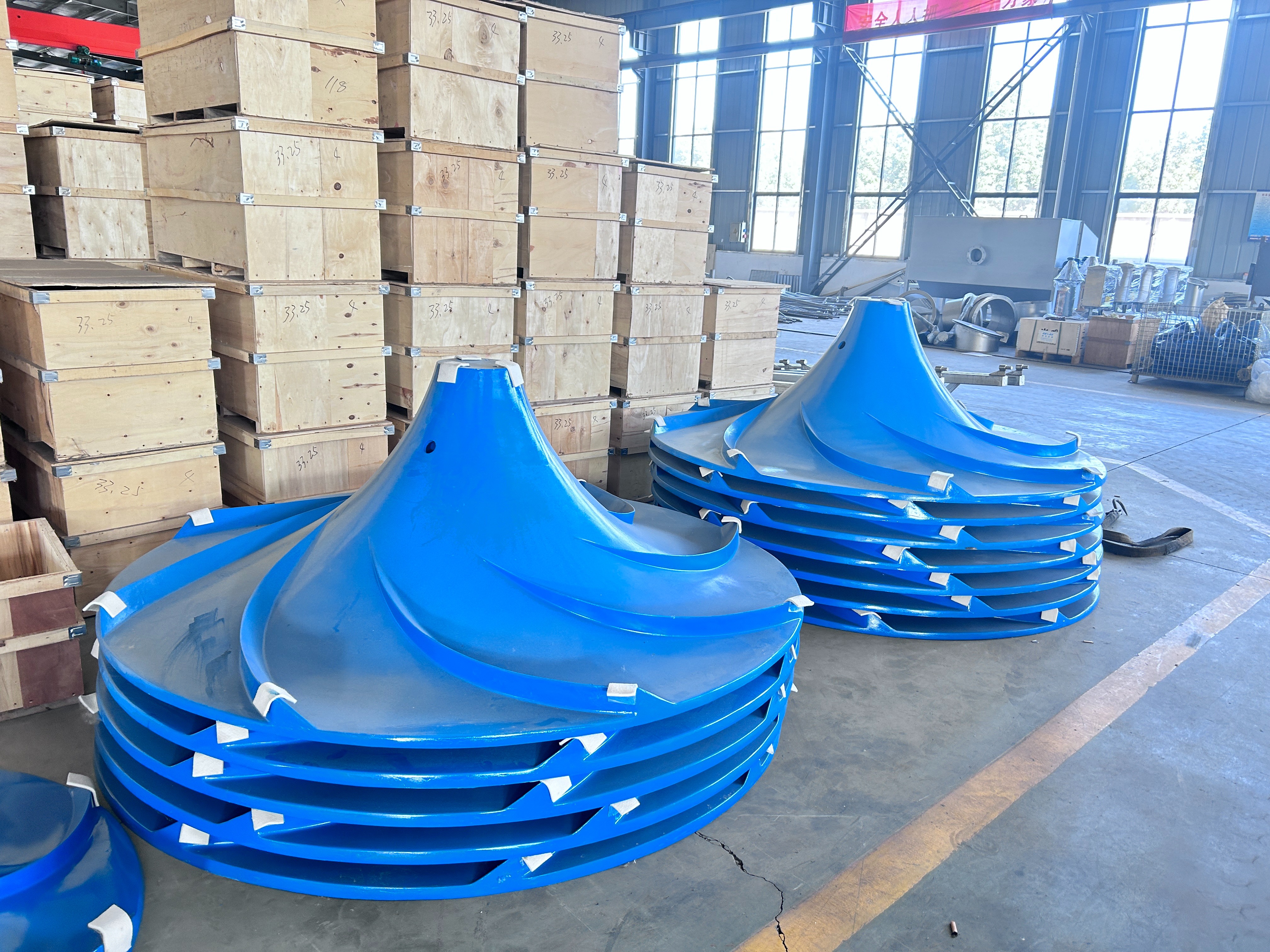 双曲面搅拌机将运往北京