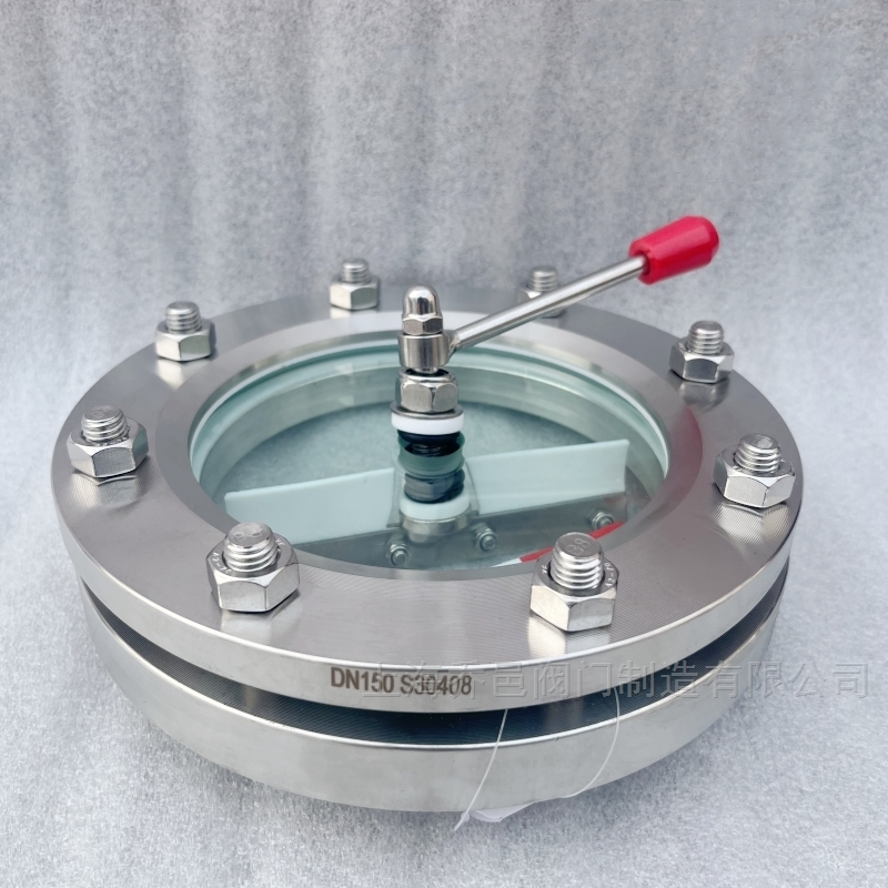 带刷视镜 带颈法兰视镜