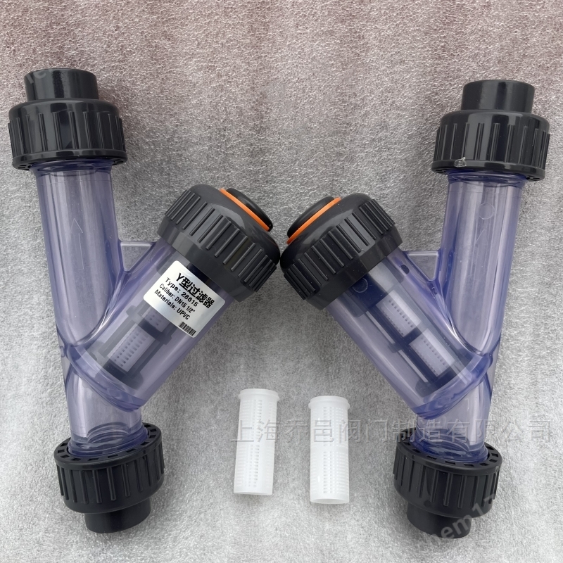 UPVC法兰Y型过滤器