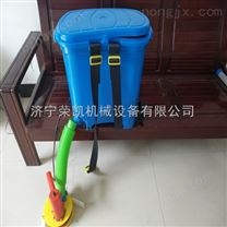 四川水田電動后背式撒肥器 手拿電動背負(fù)式撒肥機