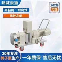 定制保溫 移動(dòng)式不起理化反應(yīng) 不銹鋼凸輪泵